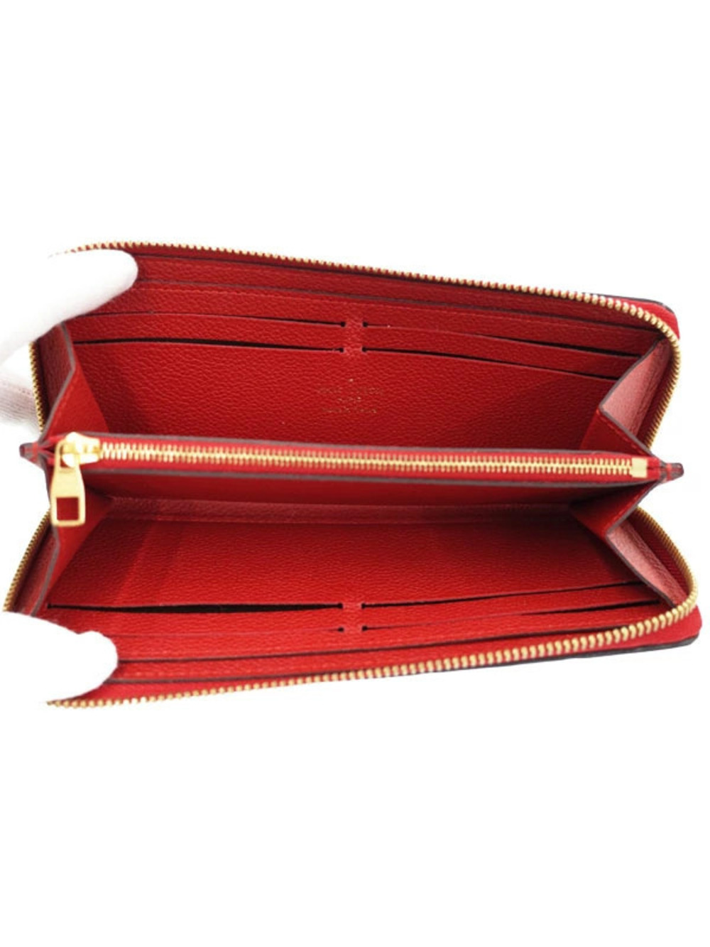 Louis Vuitton Wallet Clemence Monogram Round Portefeuille Empreinte Long Zipper - Picture 3 of 5